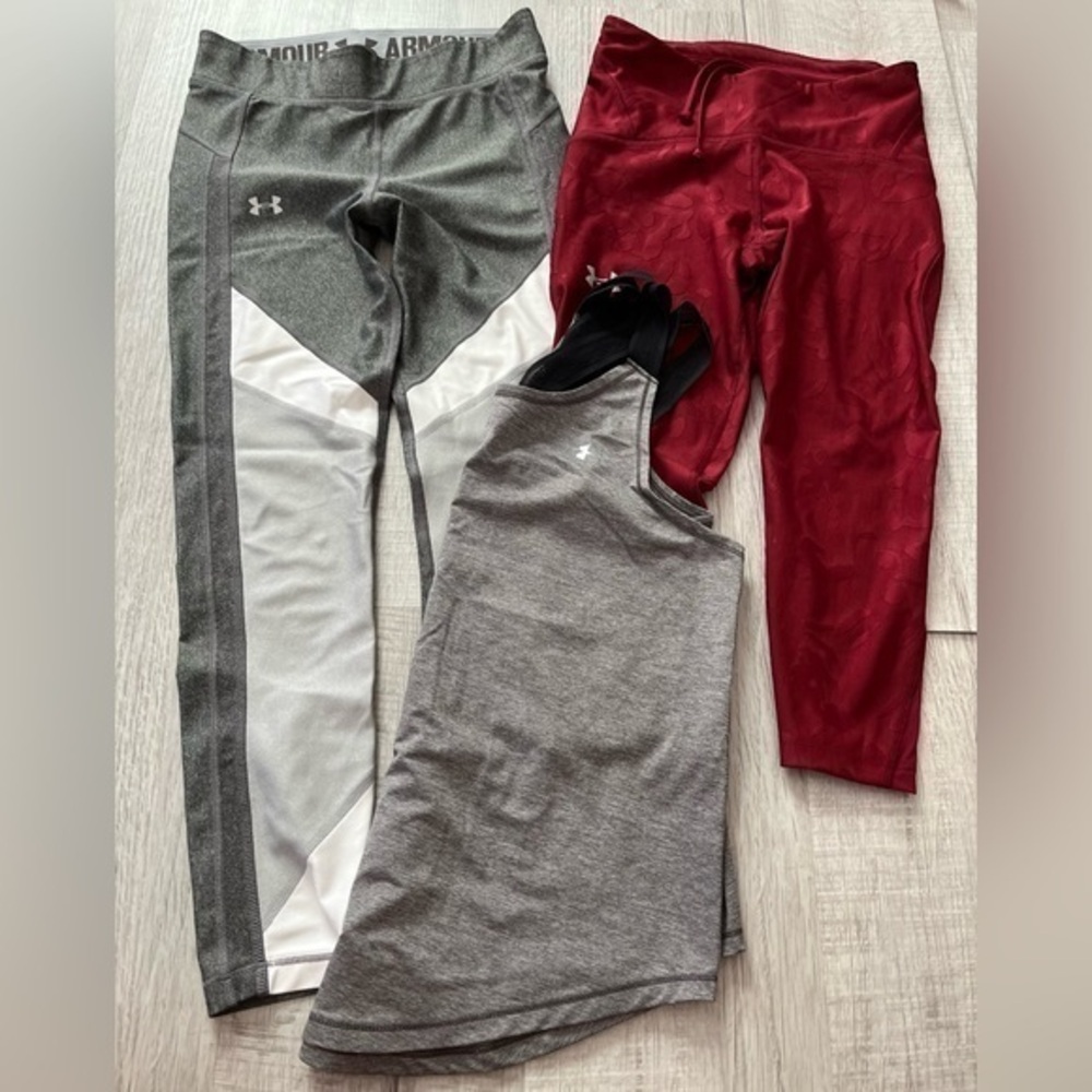 Under Armour women’s XS leggings and top bundle